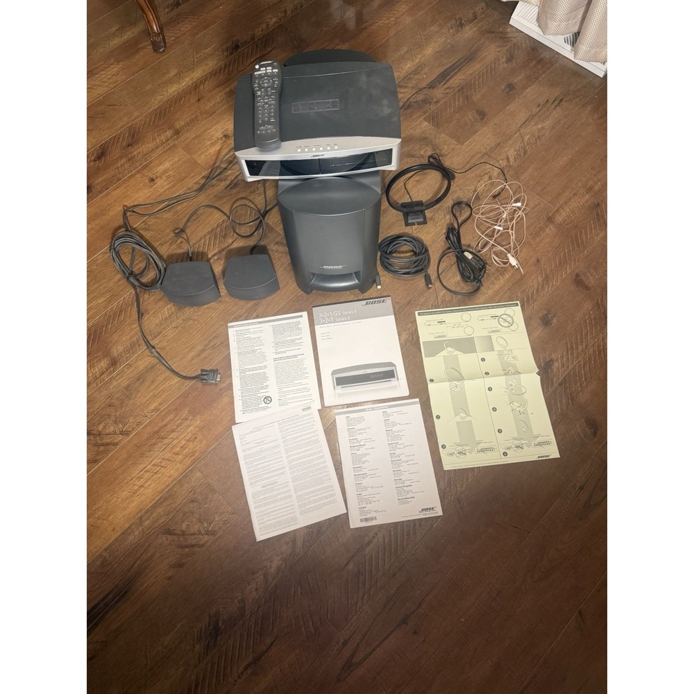 BOSE AV3-2-1 Series‎ II Media Center & PS3-2-1 II Home Theater Speaker System